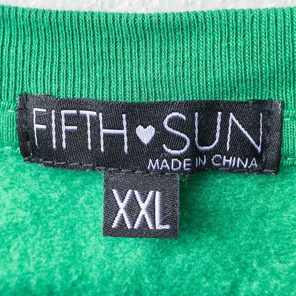 Fifth Sun | Green Dogs & Cats Jingle Sweater - Picture 5 of 6